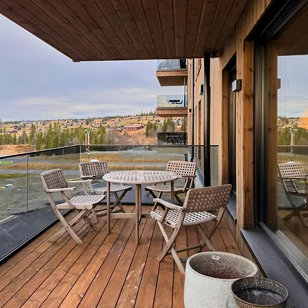 New Ski-Inout Apartment In Hafjell * Хафьель